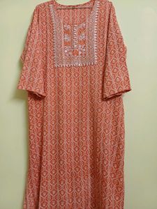 Elegant Embroidered Kurta