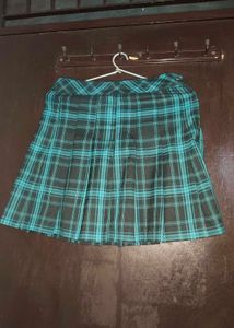 Plaid Mini Skirt