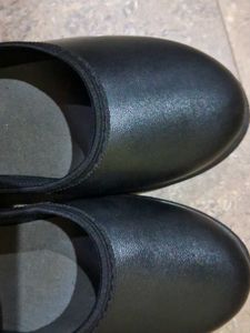 Girls Black School Shoes