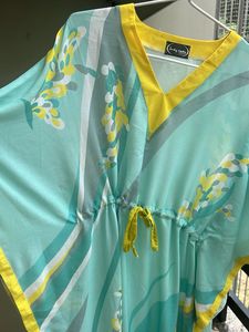 Floral Kaftan Dress