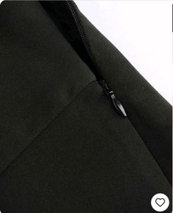 Corset Style High Waist Trouser In Black