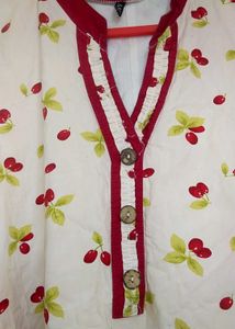 Cherry Print Dress