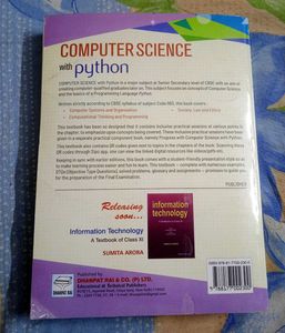 Computer Science With Python Class 11