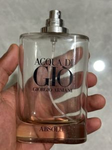 Acqua Di Gio Absolut Empty Bottle