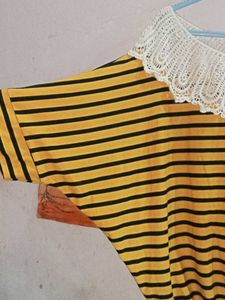 Yellow Crop Top