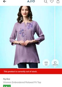 Beautiful Tunic Top