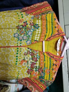 Yellow Floral Dress