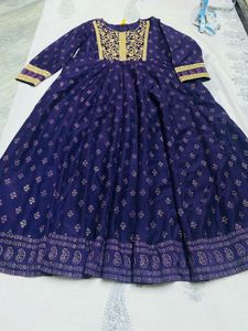 Elegant Purple Kurta Set