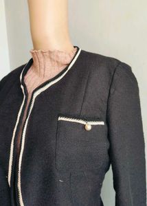 Black Korean Overcoat