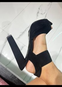 Black Platform Heels