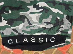 Camouflage Print T Shirt
