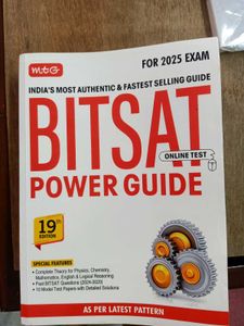 BITSAT Power Guide 19th Edition