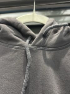 H&amp;M Gray Hoodie (Relaxed Fit - XS)