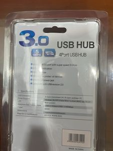 NEW SEALED TERABYTE 4 Port USB HUB 3.0