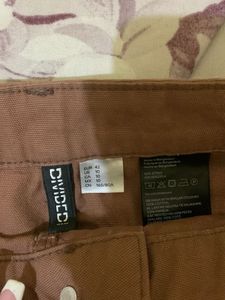 H&amp;M Brown Mini Skirt