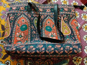 Tote Bag With 4 Compartment