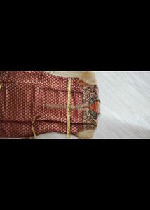 Heavy Pearl N Stone Work Kurta Set