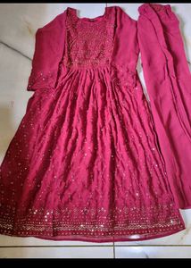 Party wear Naira Cut Kurti Papazo Sets