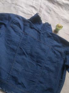 Frayed Denim Jacket