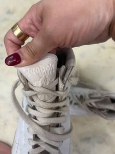 White Angle Length Reebok Shoes