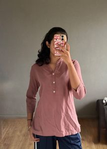 Mauve Kurti Top