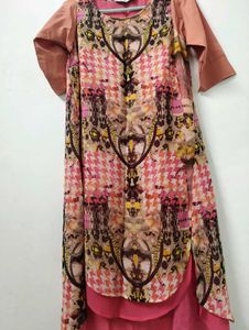 Multicolour Kurtha