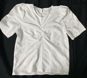 White Crop Top