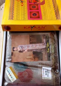 Kayaan Sealed Pack Chiffon Saree