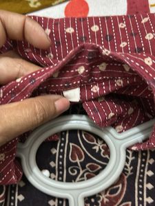 Ethnic Embroidered Short Kurta