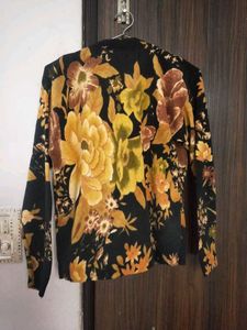 Autumn Flower Sweater