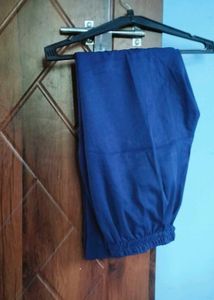 Navy Blue Banarasi Suit