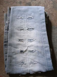Distressed Corduroy Pants