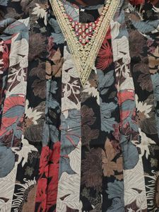 Floral Print Kurta set