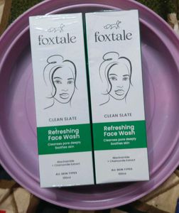 Foxtale Face Wash Bundle + Serum