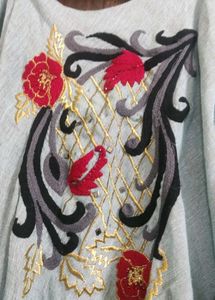 Embroidered High low Kurta
