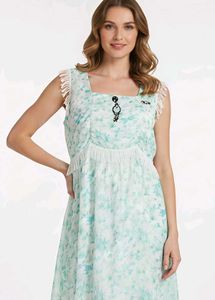 Floral Print Midi Dress