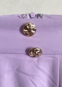 Shein Lavendar Color Culottes