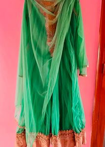 Sea Green Anarkali