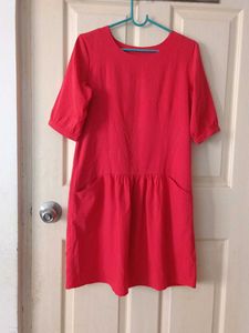 Red Casual Dress