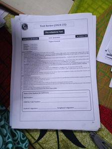 Mock Test For Neet (23 Papers) Chapter Wise