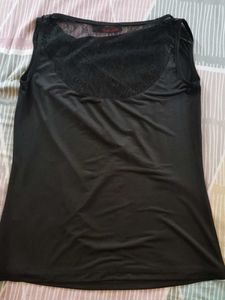 Elegant Black Lace Top