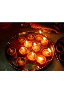 Mitti Diya 🪔 Handmade Clay Oil Lamps (Set of 10)