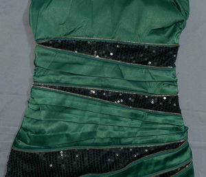 Bottle Green Designer Bodycon