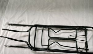 Black Bicycle Cargo Rack
