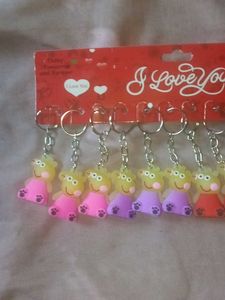Brand New Excellent 12 Pieces Set Of Keychains