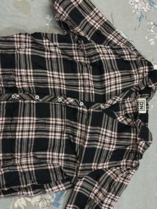 DNMY Plaid Button-Up Shirt