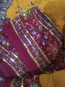 Heavy Work Saree