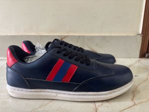 Mens Casual Navy Blue Shoes Size 9