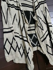 Rue21 Women Striped Open Front Cardigan