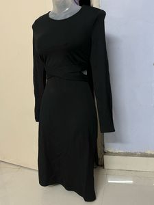 Pintrest Black Long Sleeve Dress
